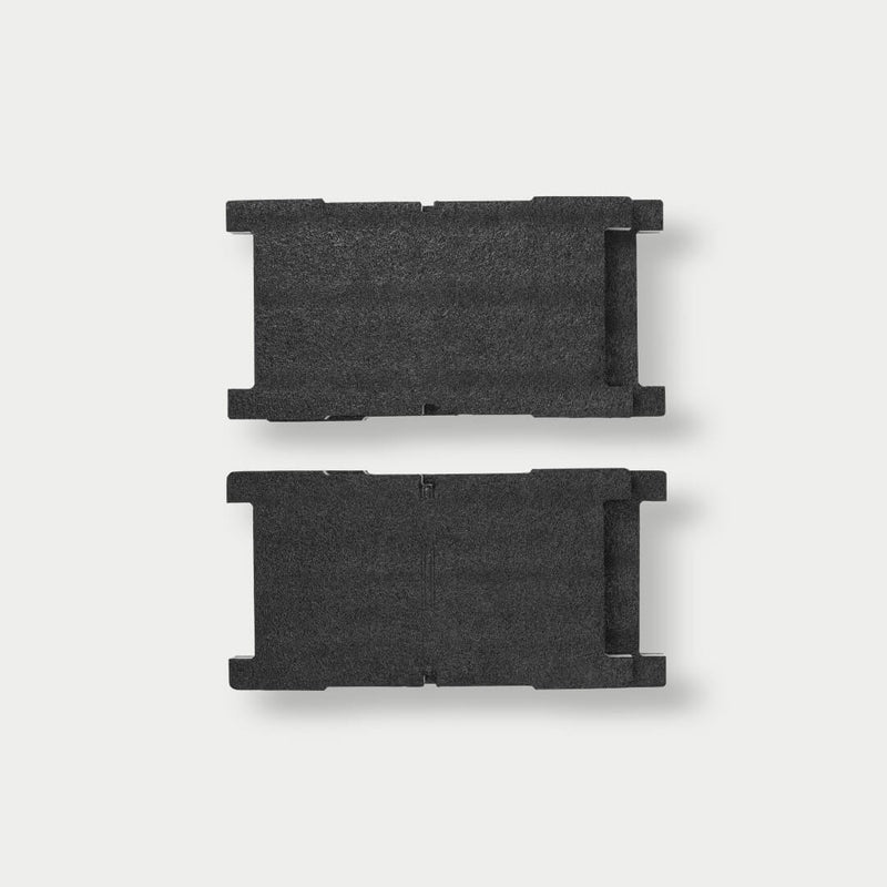 Decked A0011-Sxfm-Blk Black Foam Mat for Sixer 16