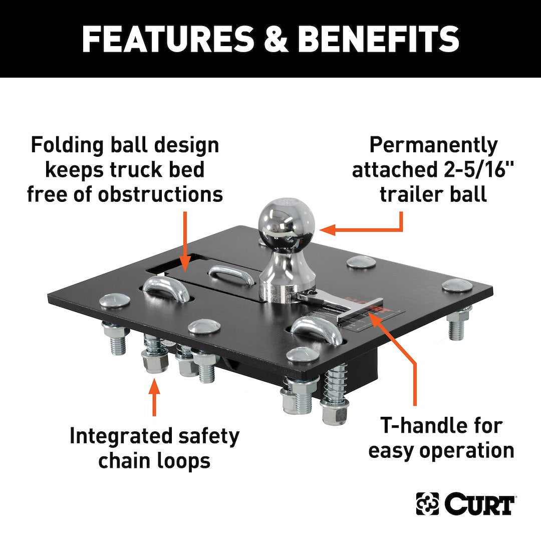Curt 61052 Gooseneck Trailer Hitch - image 2