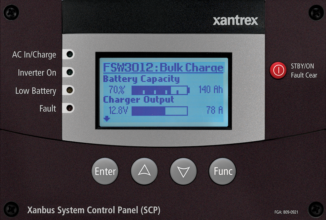 Xantrex 809-0921 Power Inverter Remote Control - image 1