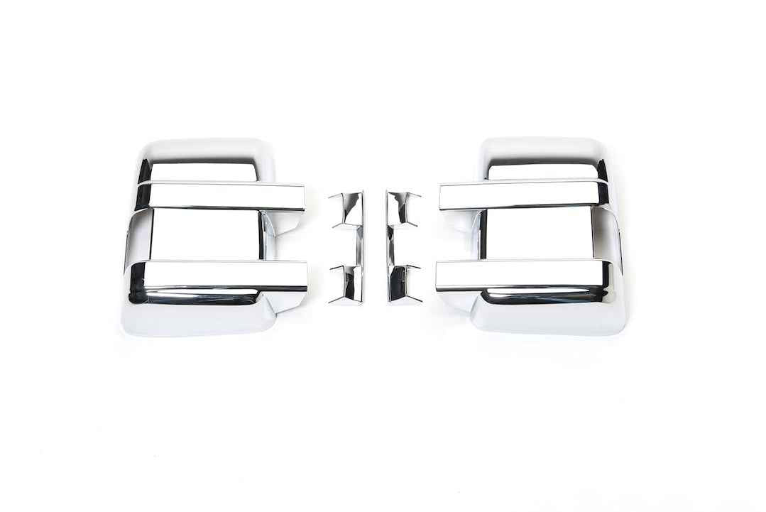 Putco 400123 Exterior Mirror Cover - Silver