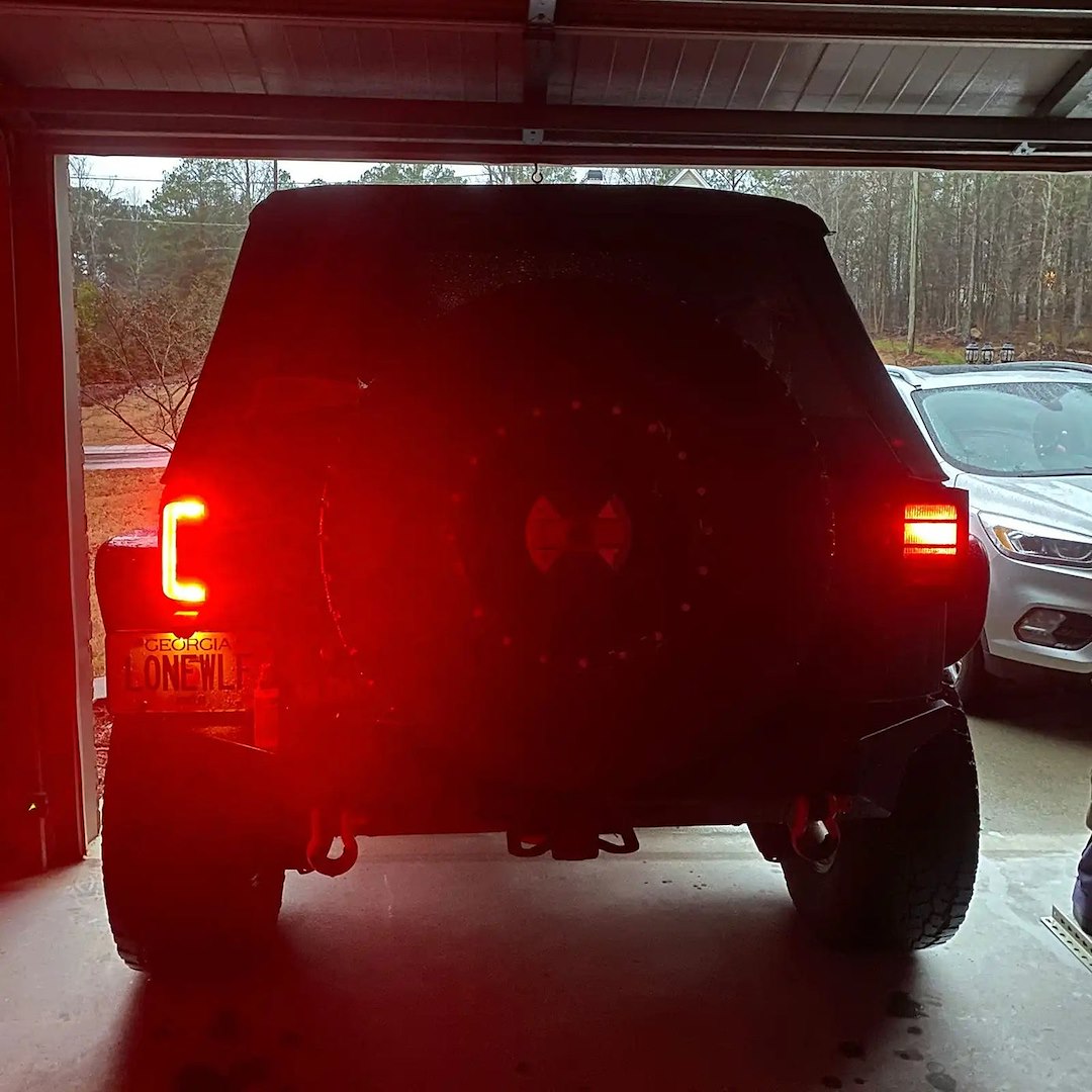 Oracle Lighting 5891-504-T V2 Flush LED Tail Lights for Jeep JK