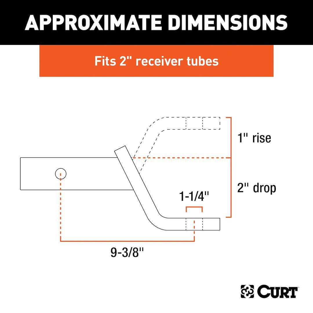 Curt 45310 Trailer Hitch Ball Mount - image 8