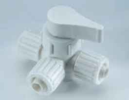 Elkhart Supply 16912 3-Way Water Bypass Valve - 1/2 in PEX Barb