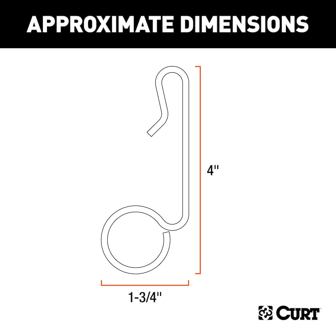 CURT Single Fully Universal 2 Inch/ 2-1/2 Inch Receiver Hitch (45960)