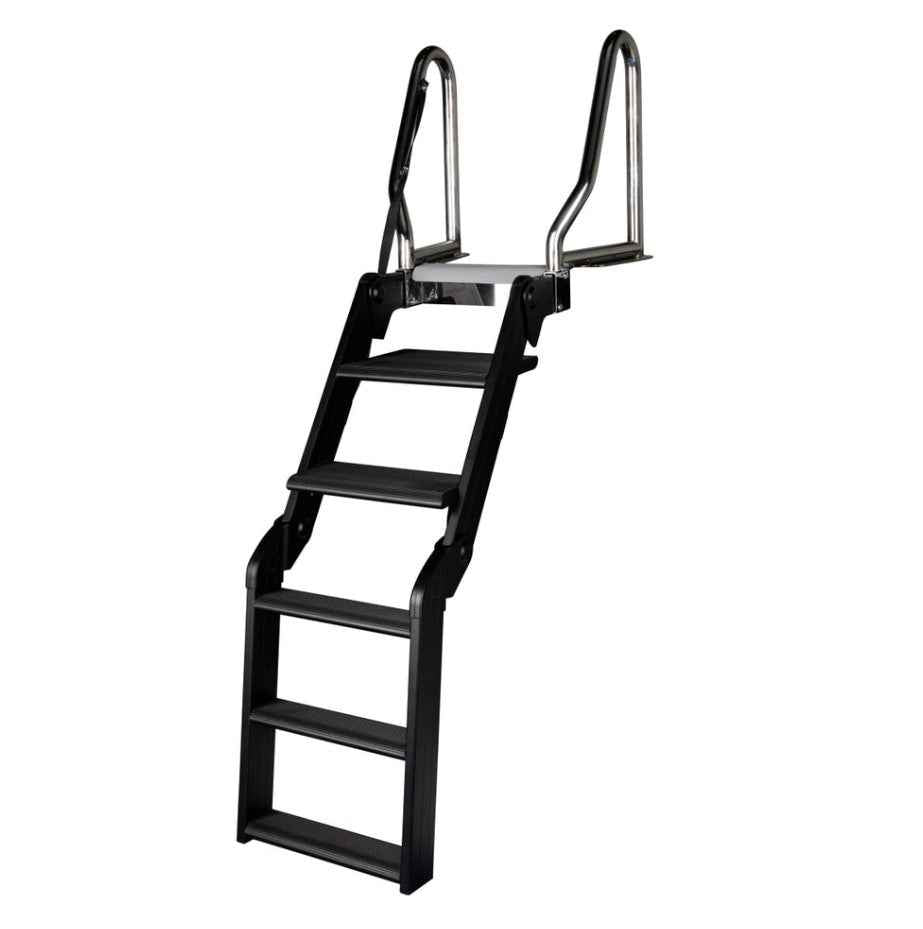 Lippert 2025041871 5-Step Folding Pontoon Ladder - 400 lb