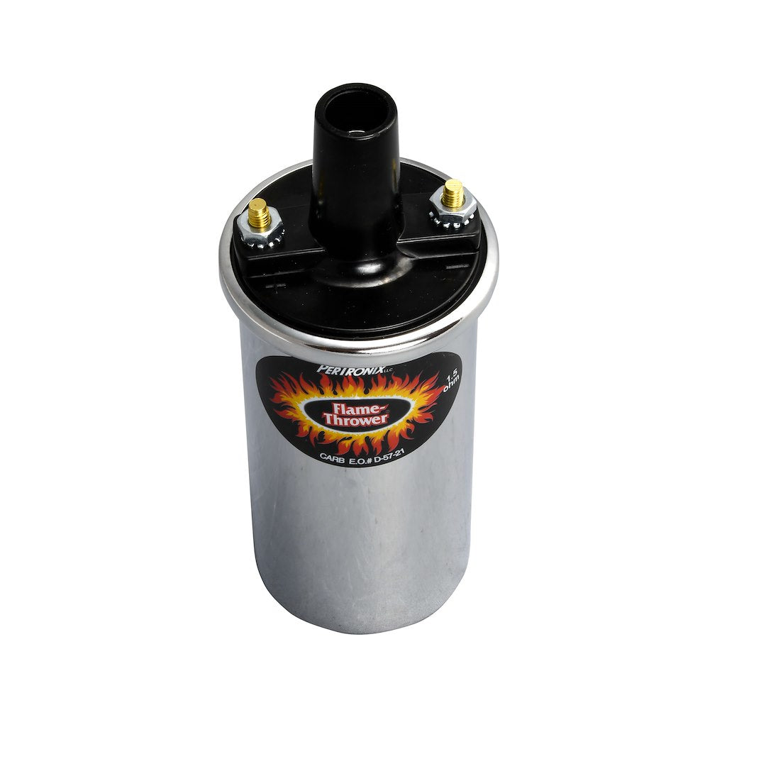 Pertronix 40001 Chrome 1.5-Ohm Flame-Thrower Ignition Coil