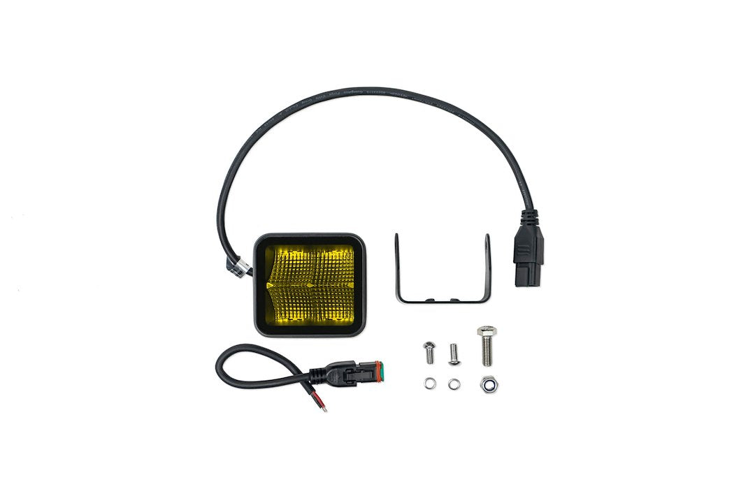 DV8 Offroad BE3EW40W-A Elite Amber LED Pod Light