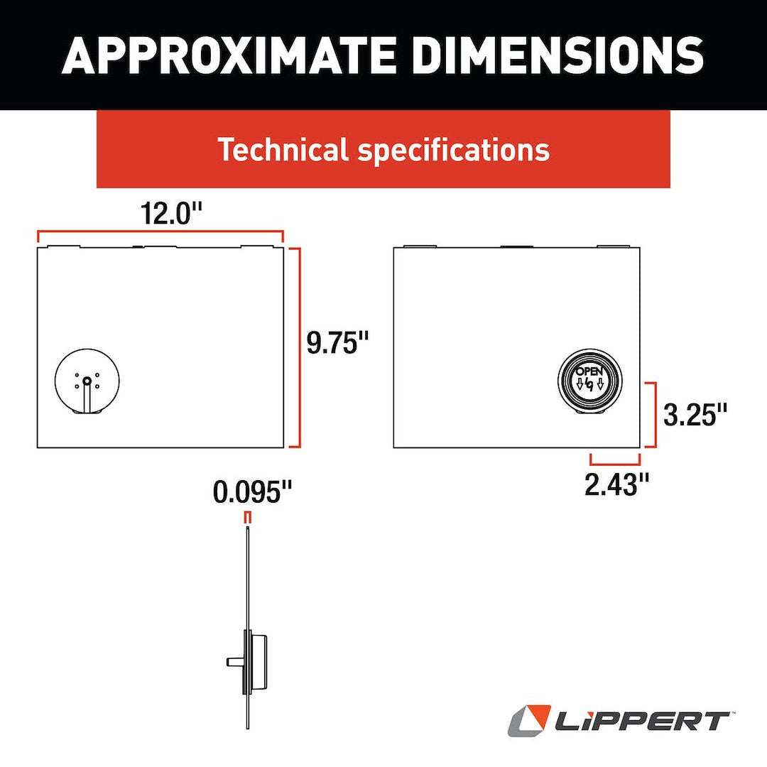 Lippert Components 239061 Screen Door Slide - image 2