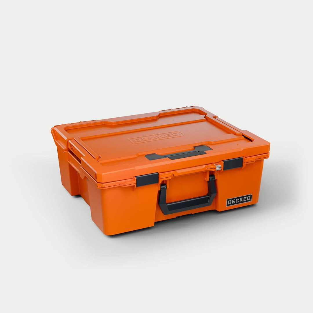 Decked A0020-HRAK-ORG Halfrack 32 Blaze Orange Organizer