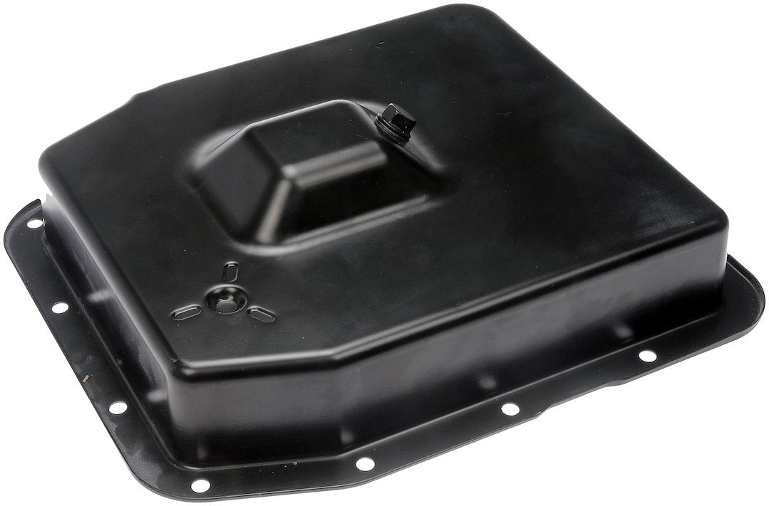 Dorman 265813 Steel Transmission Pan — Black Powder Coat - image 1