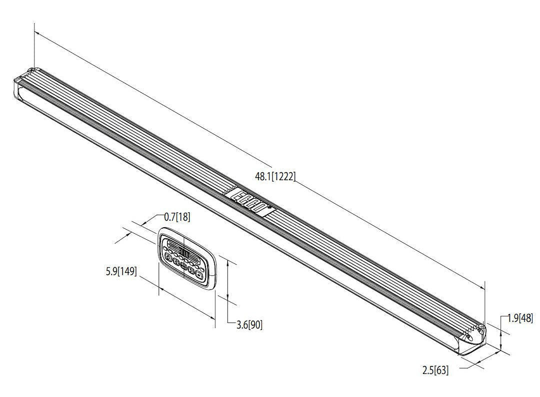 ECCO 3410A LED Safety Signal Bar Kit