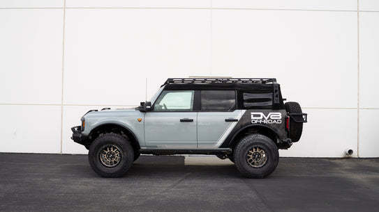DV8 Offroad SRBR-03 Bronco Pinch-Weld Rocker Guard