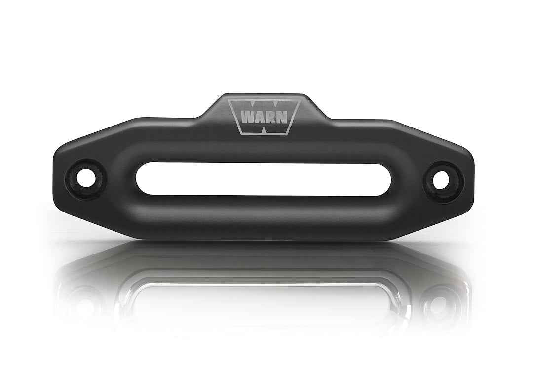 Warn 100333 Aluminum Hawse Winch Fairlead - Black