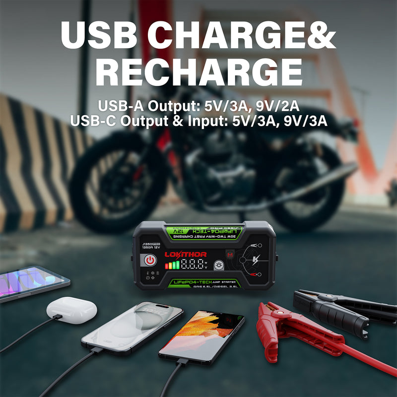 Lokithor J1350PRO J1350 Pro Battery Jump Starter