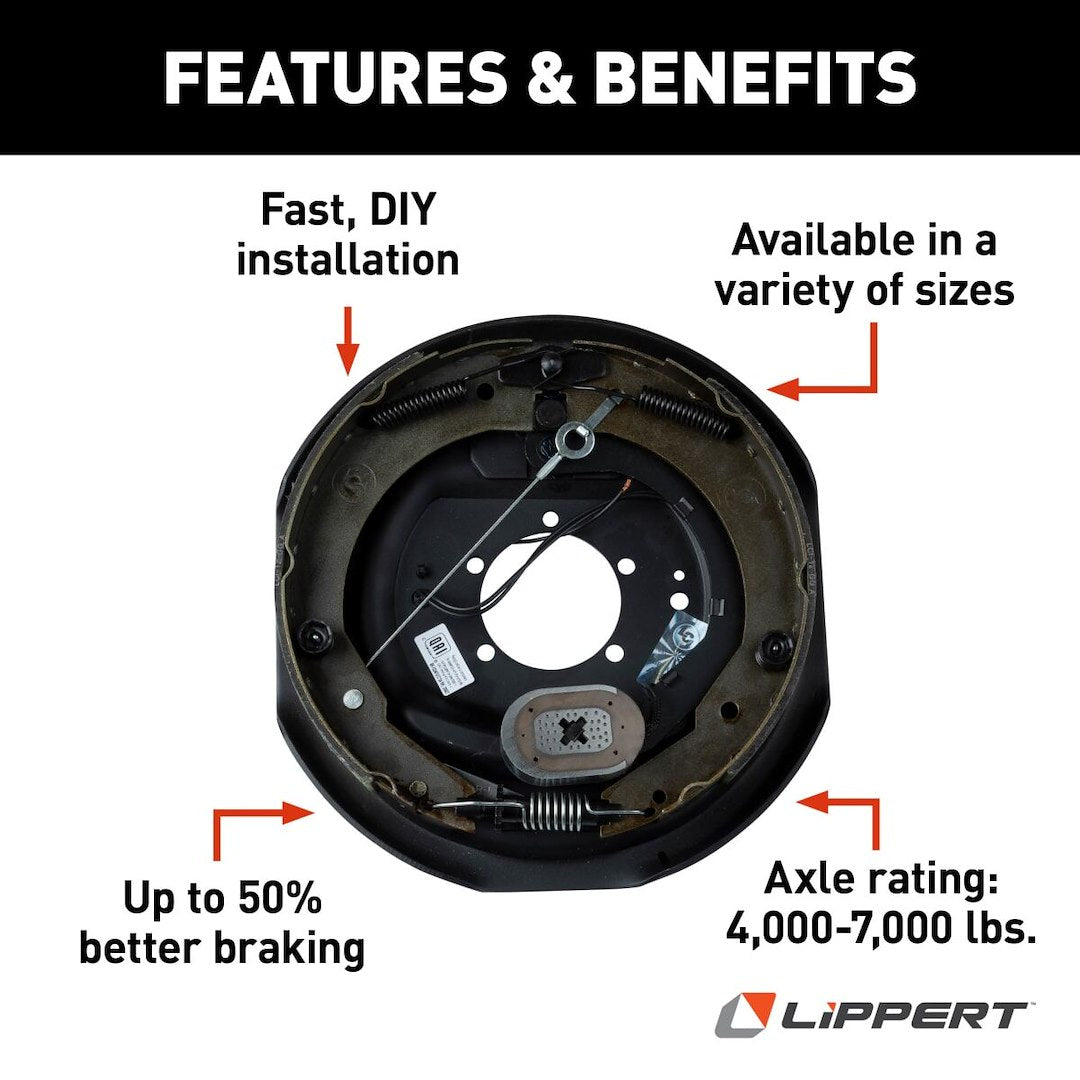 Lippert Components 296652 Trailer Brake Assembly - image 5