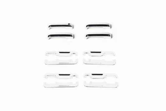 Putco 401063 Exterior Door Handle Cover - Silver