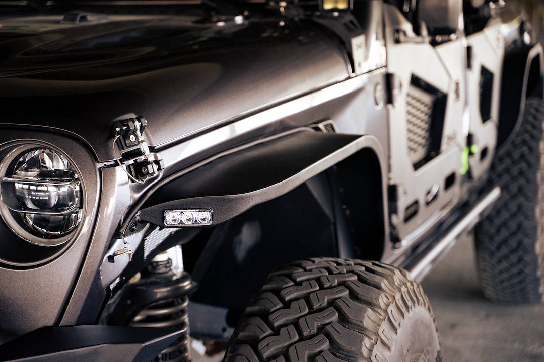 DV8 Offroad FDJL-07 Slim Wrangler JL Fender Flares