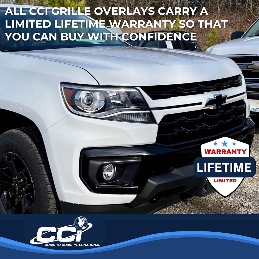 Coast To Coast GI181BLK Black Colorado Bar Grille Overlay - image 3