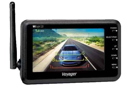 ASA Electronics WVSXM43 4.3 in LCD Camera Monitor - Suction Cup Mount