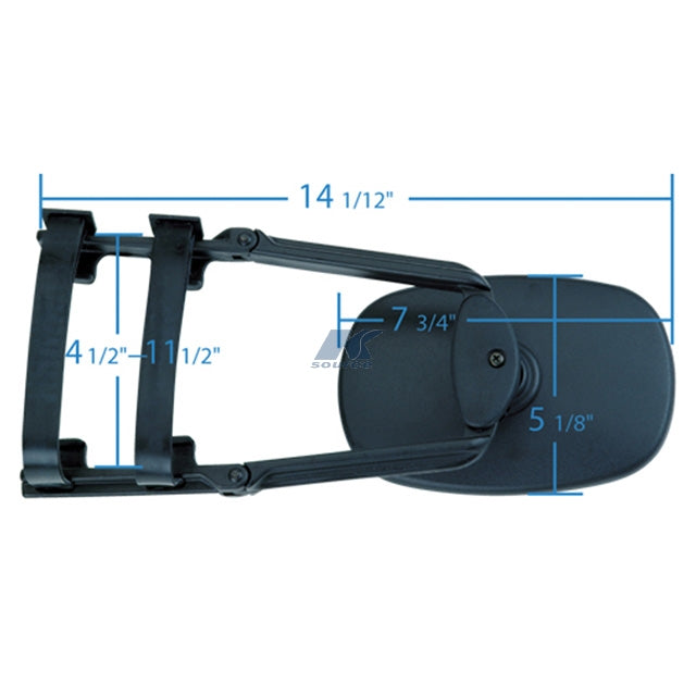 K-Source 3791 Exterior Towing Mirror - image 2
