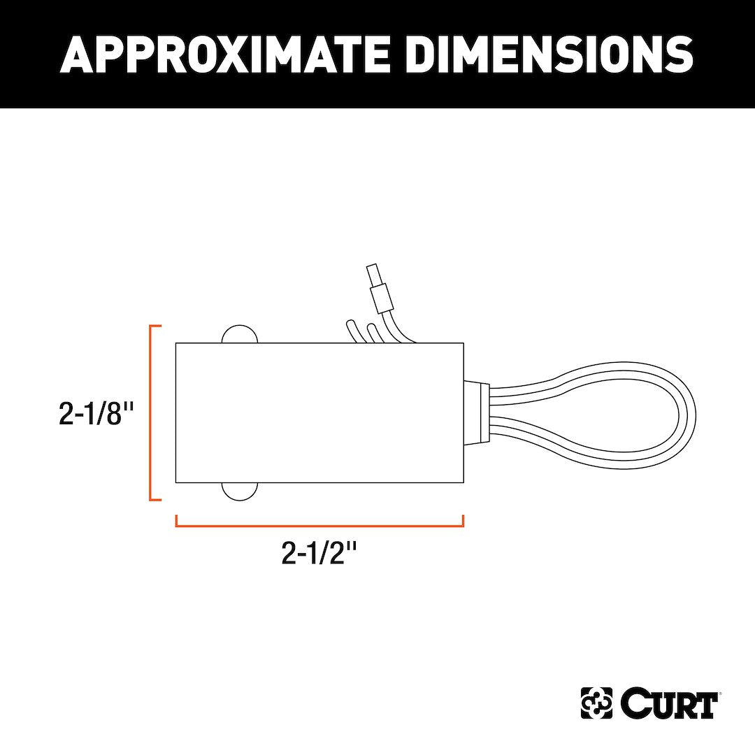 CURT Trailer Breakaway System Battery Charger (52025)
