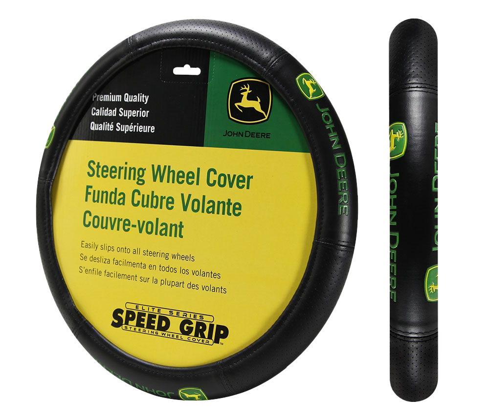 Plasticolor 006624R01 John Deere Elite Steering Wheel Cover