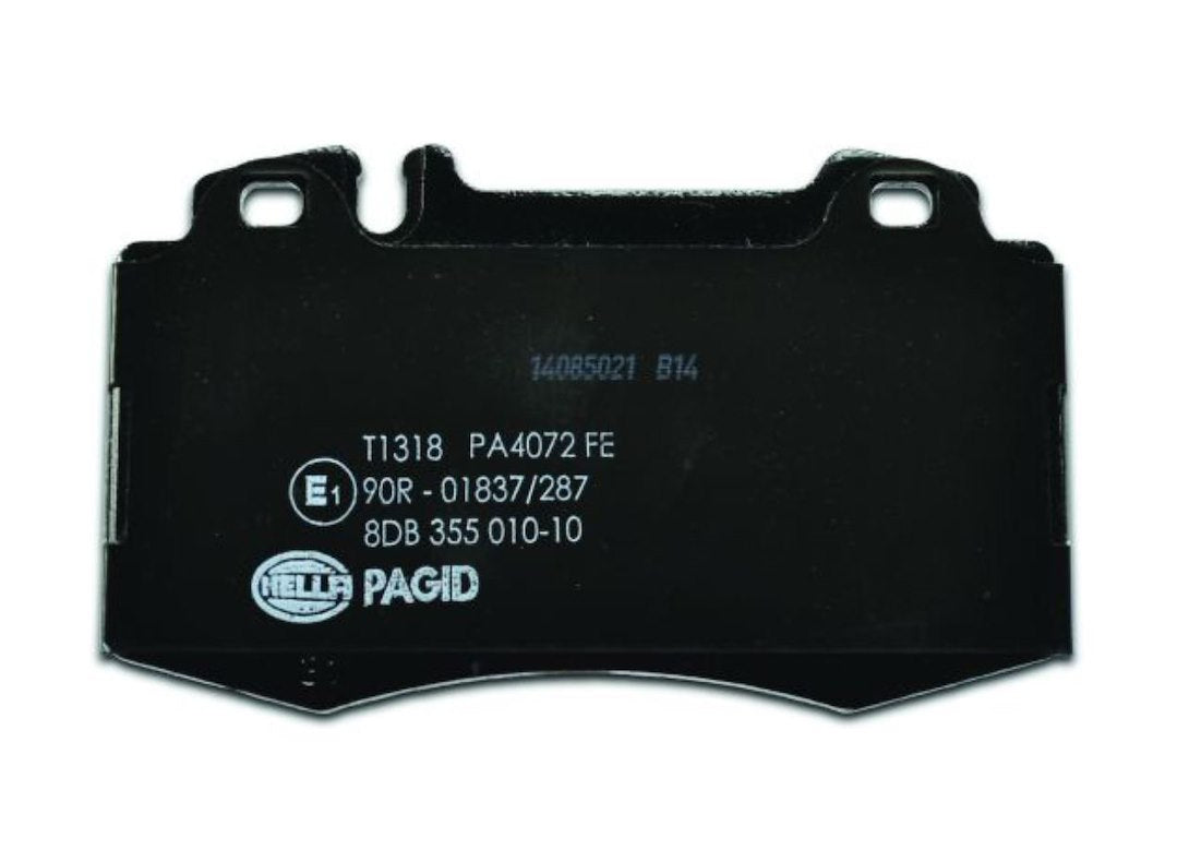 Hella Pagid 355010101 Low-Metallic Disc Brake Pad Set