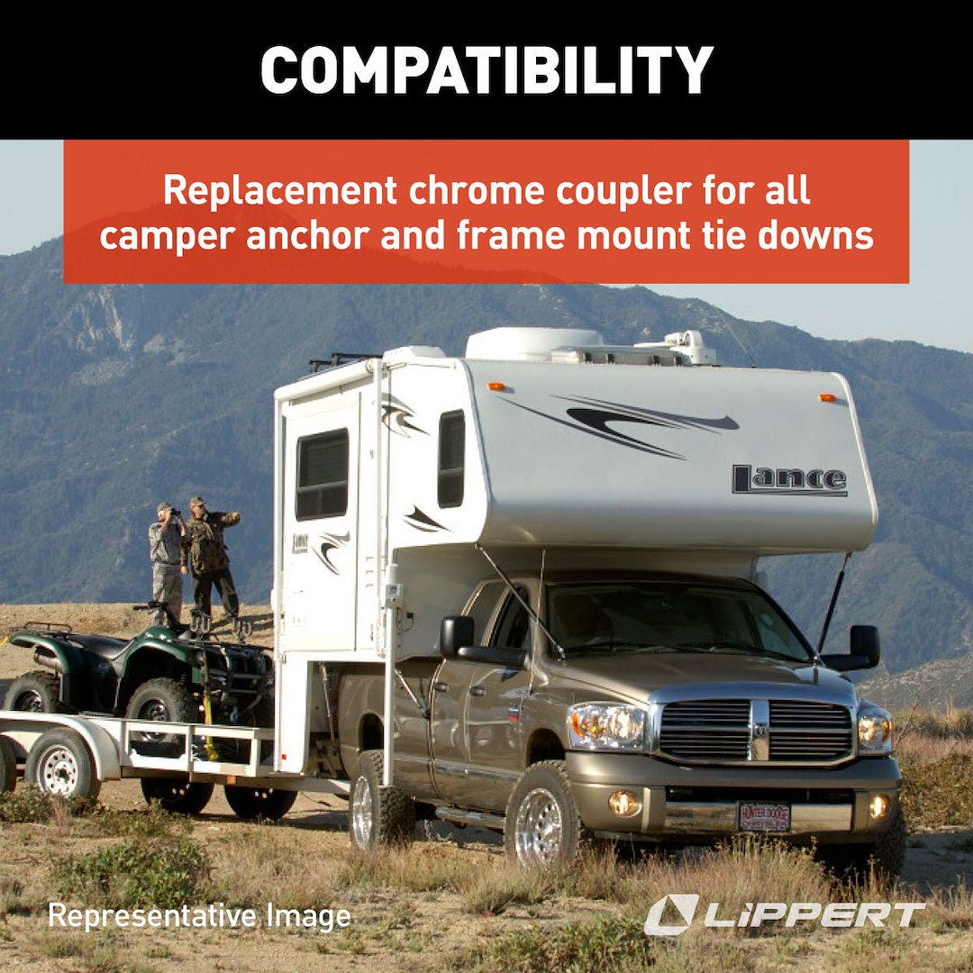 Lippert Components 182865 Camper Tie Down Coupler - image 4