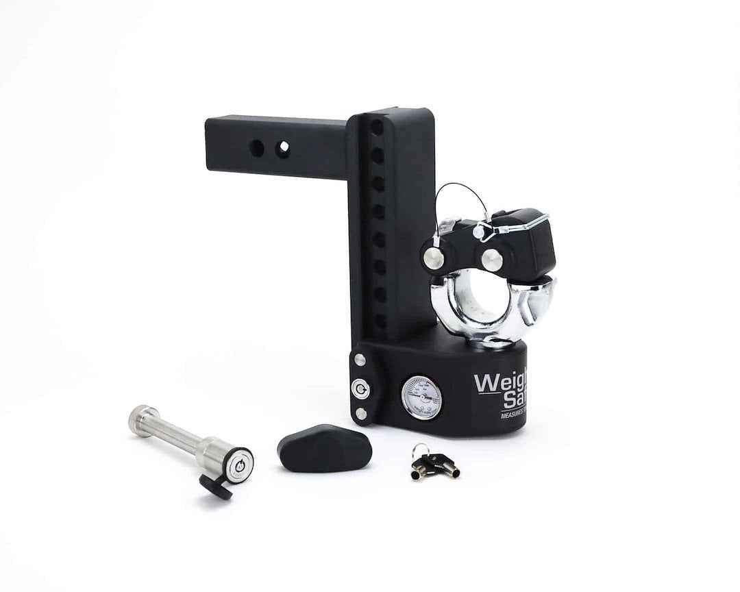 Weigh Safe SWS8-2-PA-KA Pintle Hitch - 2 in Receiver