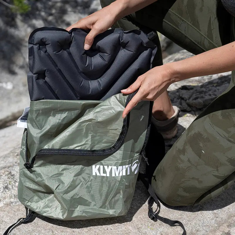 Klymit 12VSGR02B V Seat Inflatable Cushion