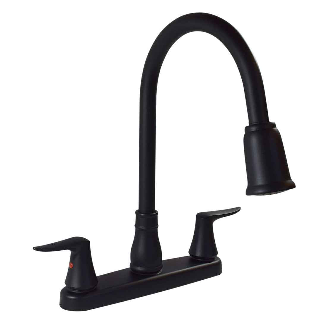 Phoenix Products PF221703 Pull-Down Kitchen Faucet - Black