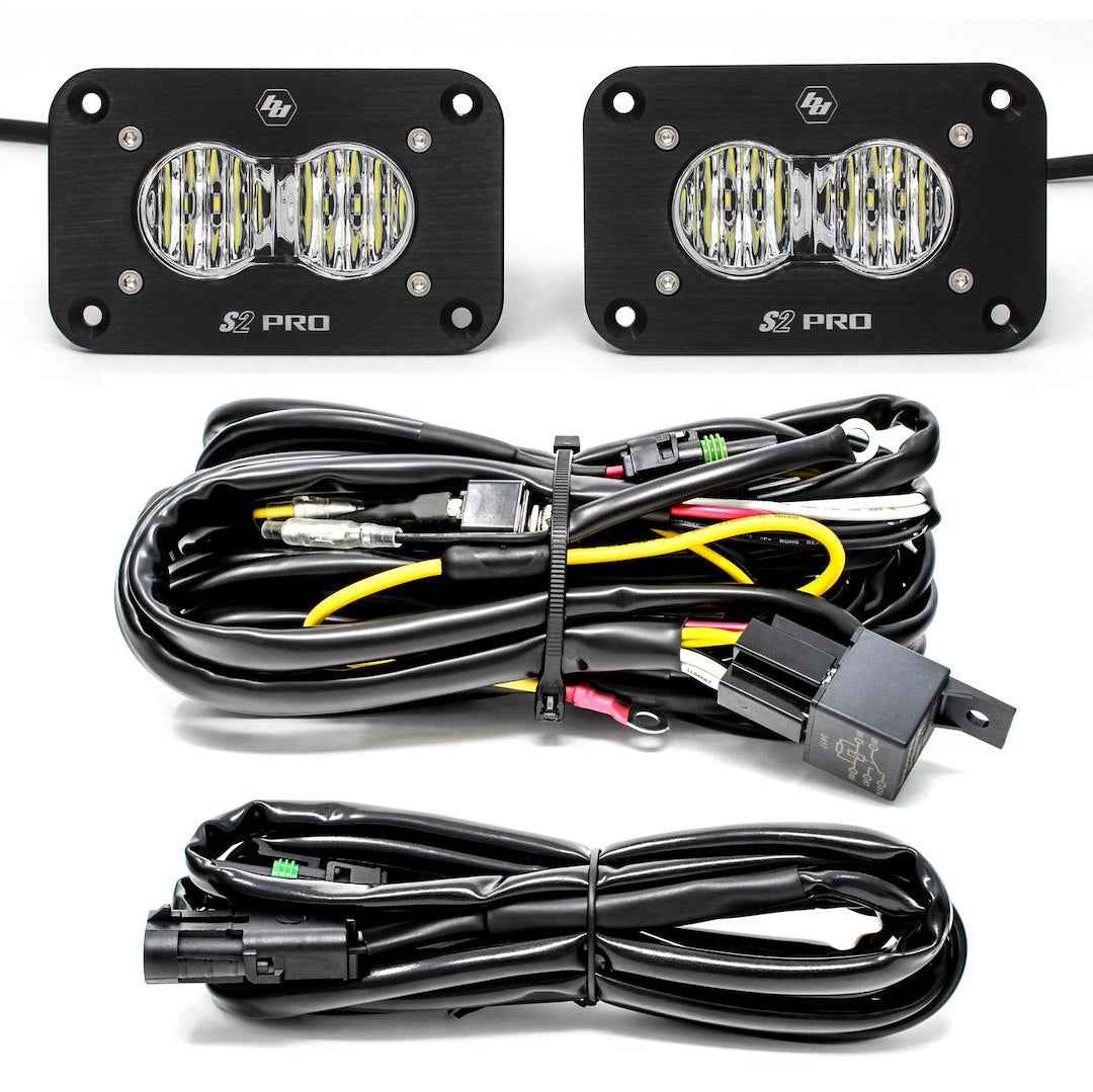 Baja Designs 487807 S2 Pro Wide-Cornering Light Pair