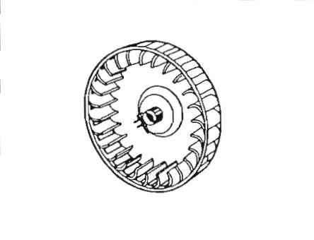 Suburban 350110 Furnace Combustion Wheel NT24, NT30, NT34, NT40 & P30S