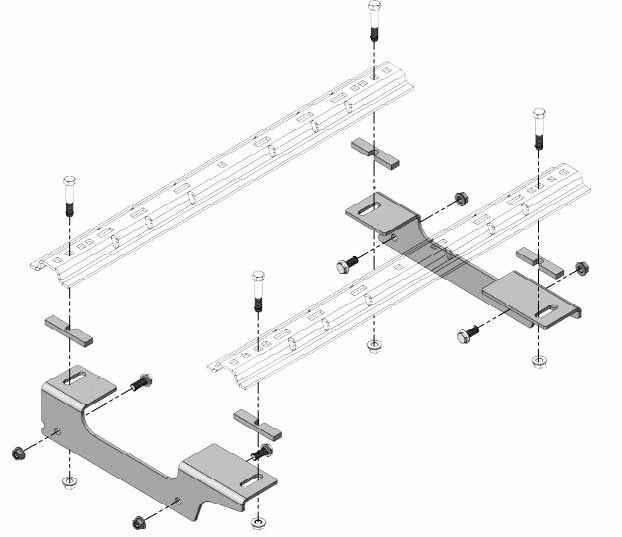 Demco RV 8552038 5th-Wheel Semi Custom Bracket