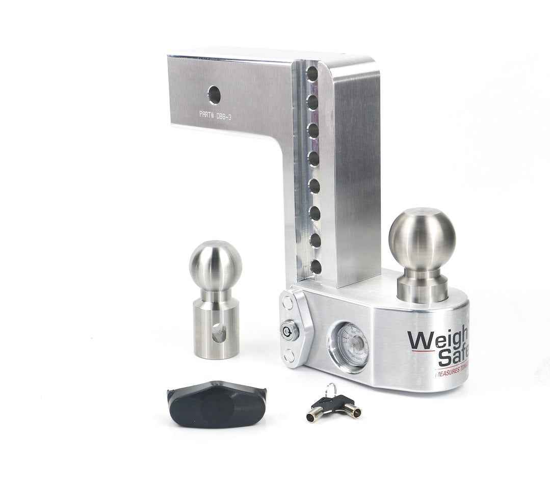 Weigh Safe WS8-3 Scale Ball Mount - 3 in, 8 in Drop