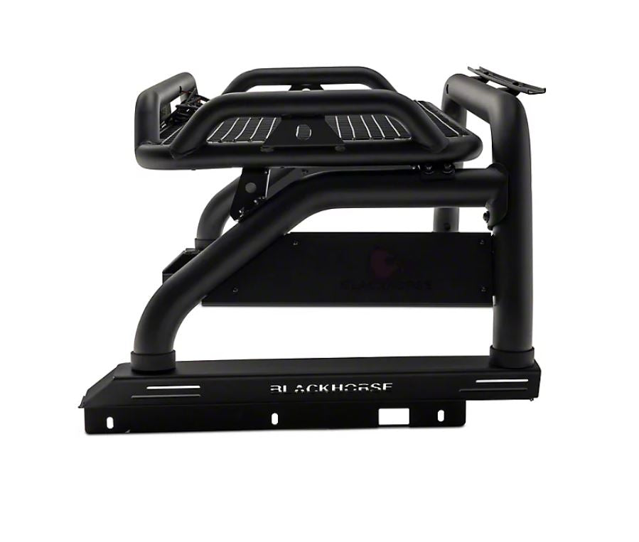 Black Horse Offroad ATRB5BK Tubular Powder Coated Steel Truck Bed Bar - image 8