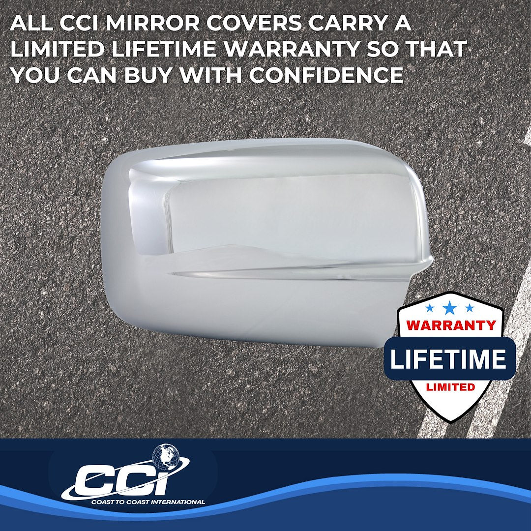Coast To Coast MC67443 Ram Chrome Full Mirror Cover Pair - image 4