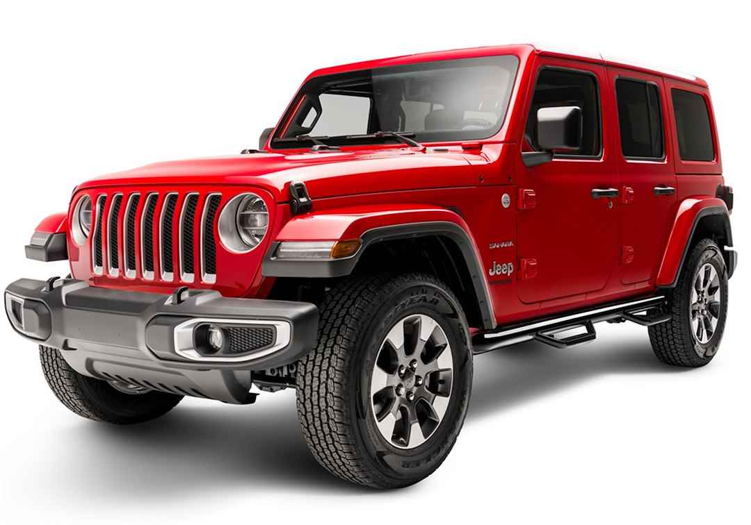 N-Fab J1866-GB Nerf Step Bar for Jeep Wrangler