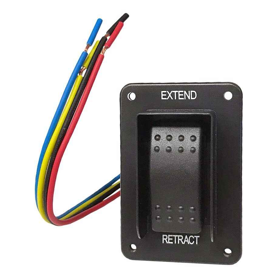 Lippert 387874 Electric Stabilizer Extend/Retract Rocker Switch