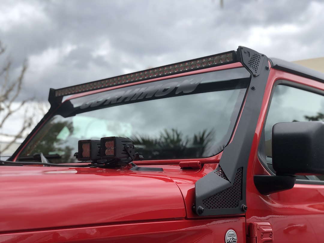Go Rhino 730500T Light Mount for Jeep JL, JLU and JT