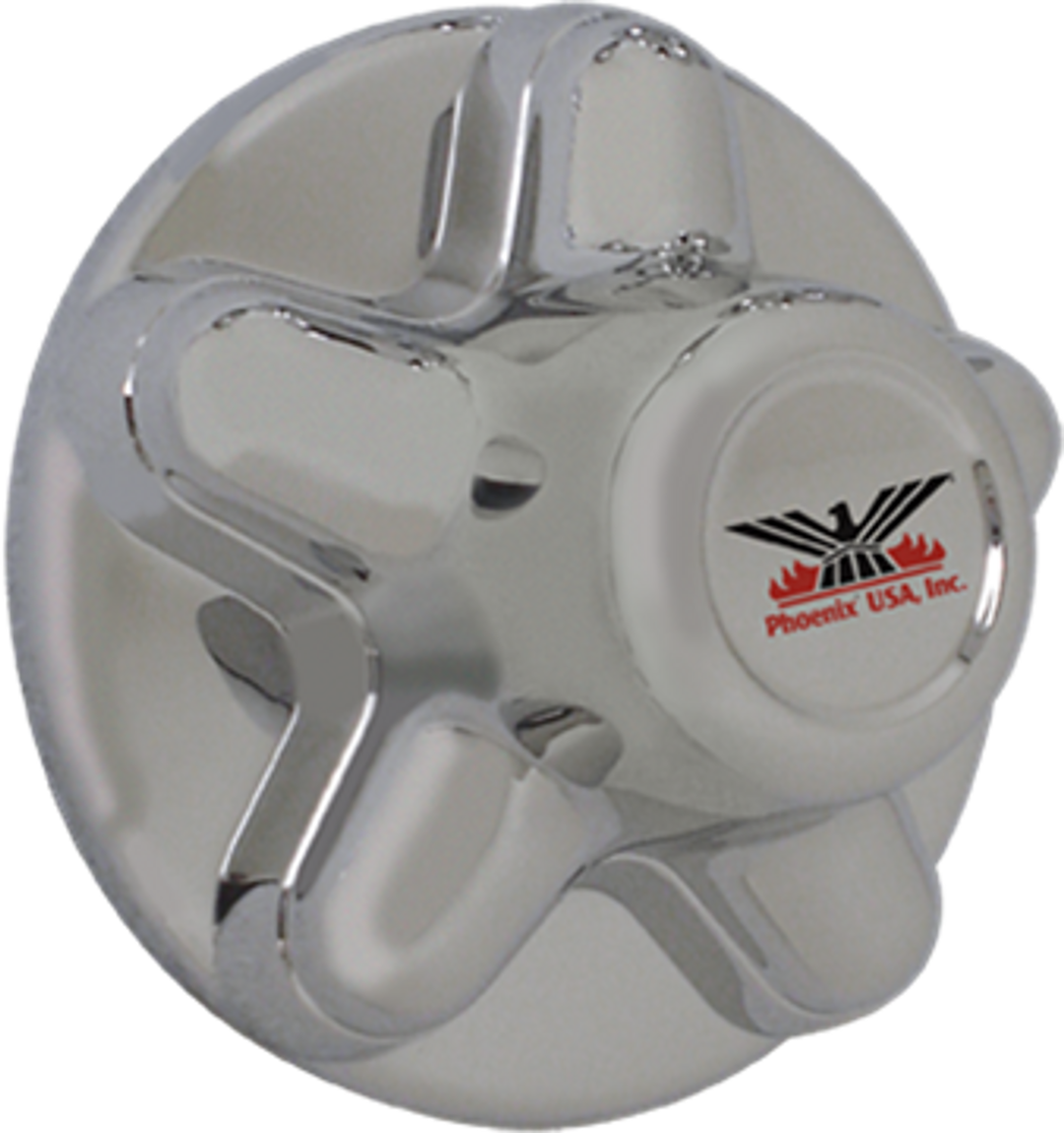 Phoenix USA QT545CHS Chrome Plated Silver Wheel Center Cap