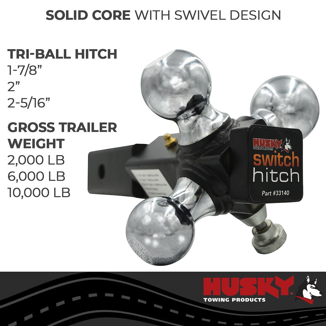Husky Towing 33140 Trailer Hitch Ball Mount - image 3
