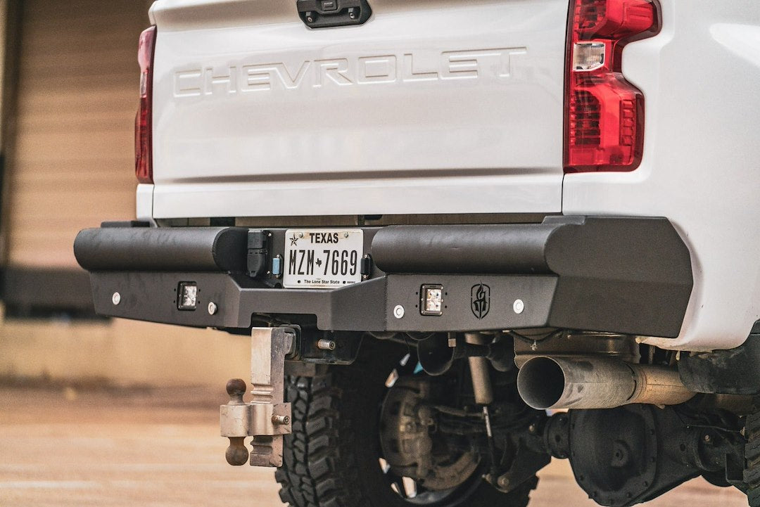 Road Armor 3202VR0B Vaquero Chevy HD Rear Bumper