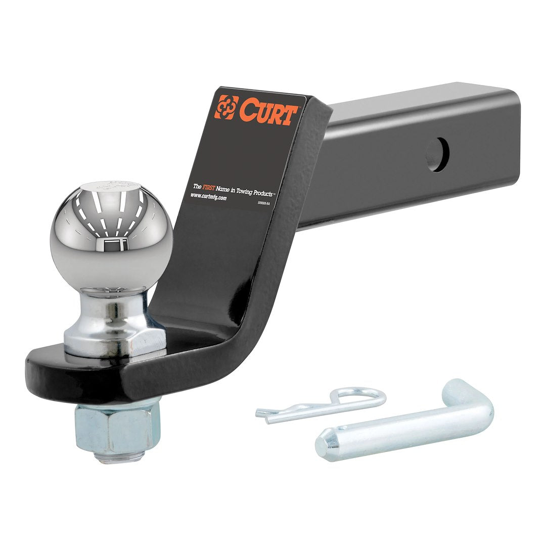 CURT 45042 Ball Mount - 2-5/16 in Ball, 4 in Drop, 7500 lb