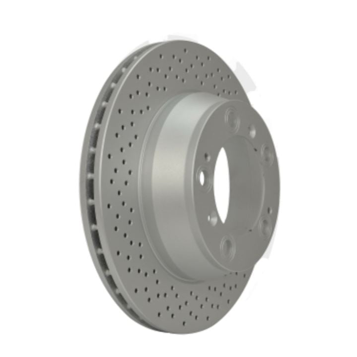 Hella 355121942 Vented Disc Brake Rotor