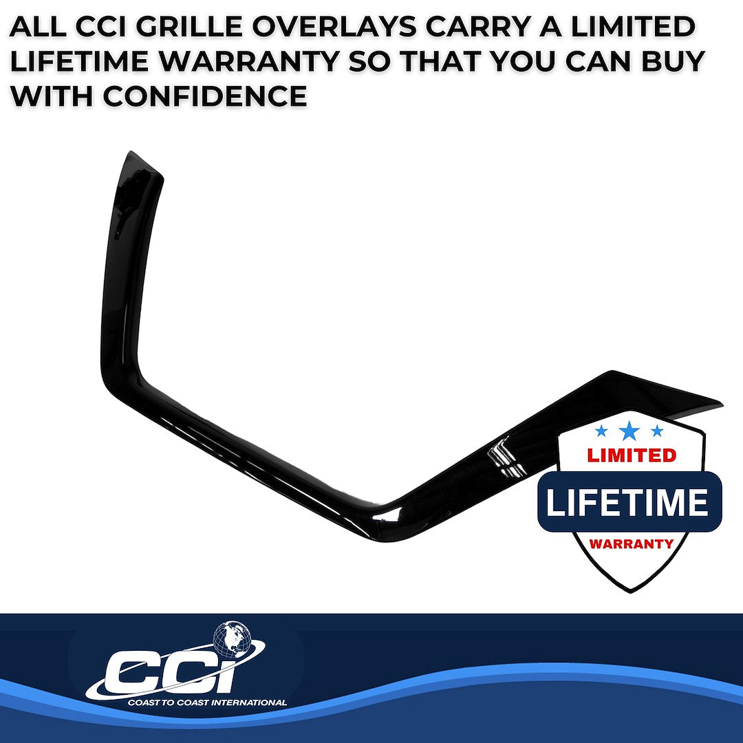 Coast To Coast GI196BLK Black Altima Horizontal-Bar Overlay - image 4