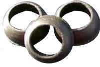 LaSalle Bristol 64WA35 Beveled Rubber Drain Washers - 100 Pack