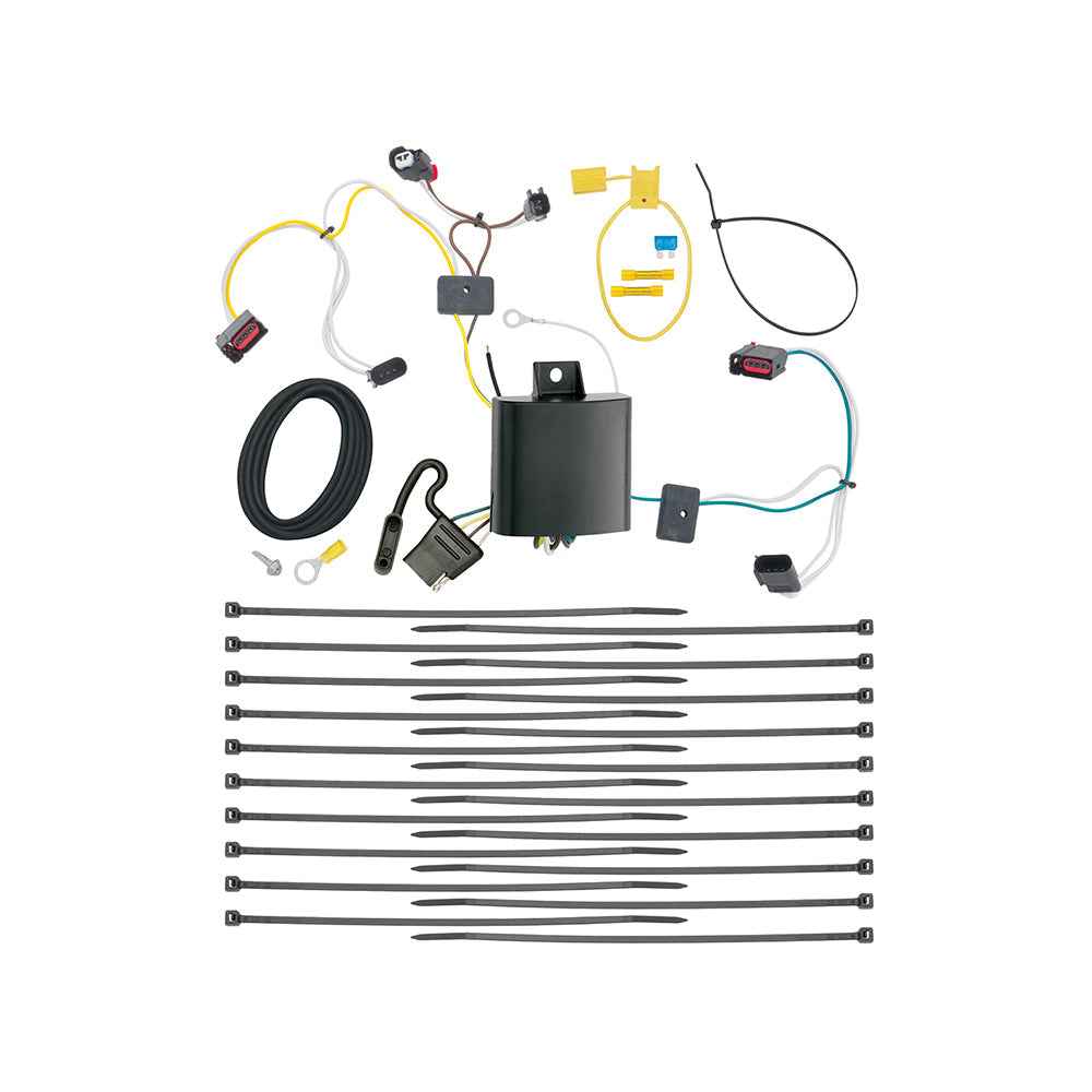 Tekonsha 118727 4-Flat Trailer Wiring for Jeep Grand Cherokee