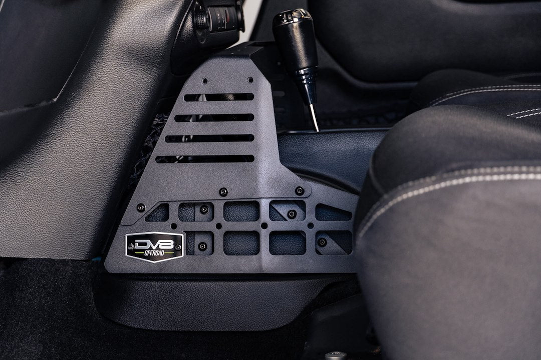 DV8 Offroad CCJK-01 Jeep JK Steel MOLLE Console Organizer