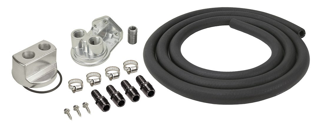 Derale 15715 Single-Filter Oil Filter Relocation Kit - image 1